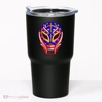 Mexican Wrestling Mask Tumbler thumb 0