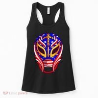 Mexican Wrestling Mask Women's Tank Top thumb 0