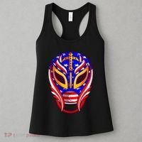 Mexican Wrestling Mask Women's Tank Top thumb 3