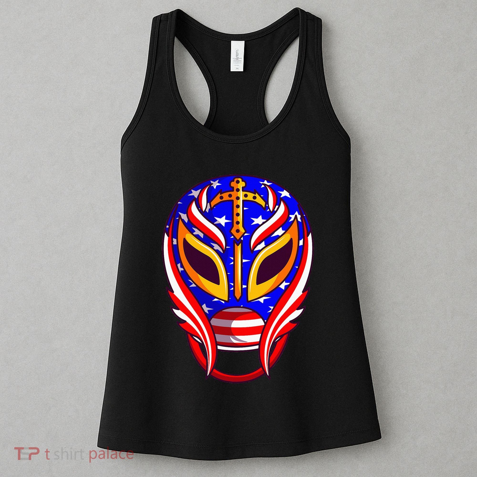 Mexican Wrestling Mask Women's Tank Top
