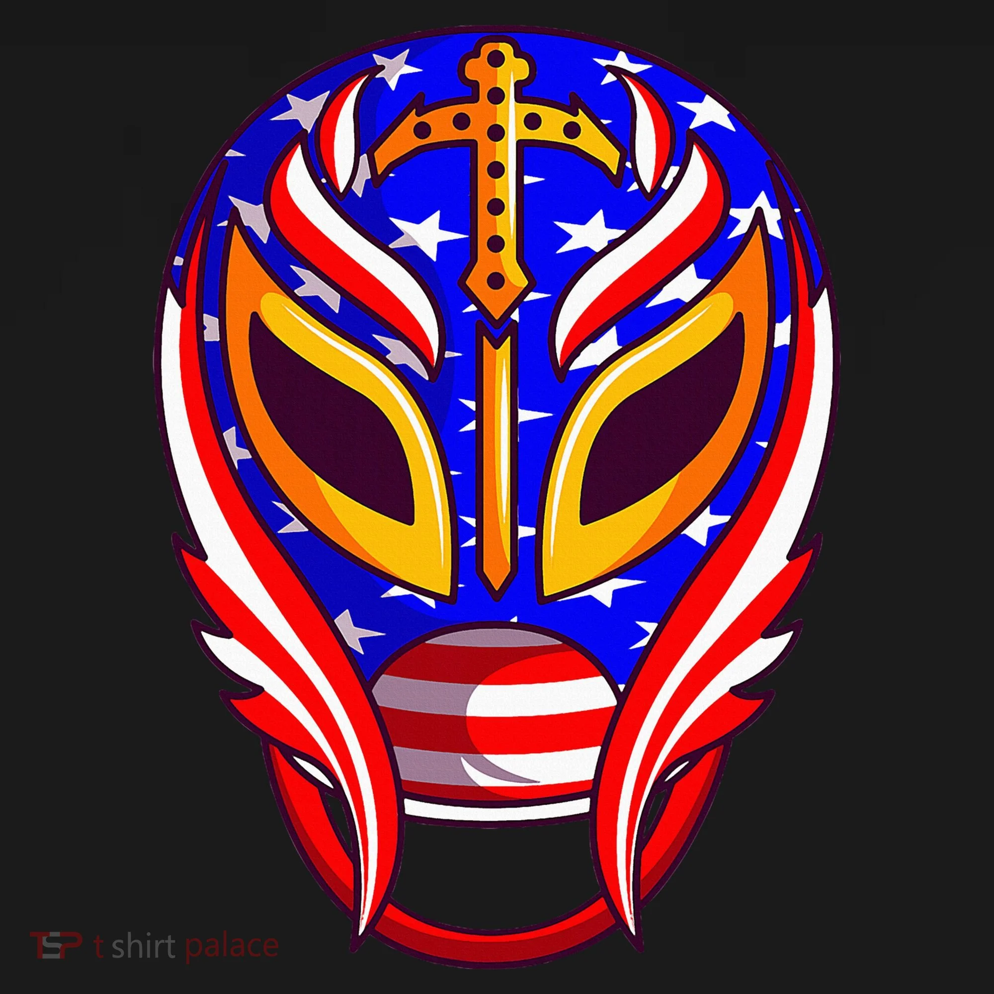 Mexican Wrestling Mask Toddler Hoodie
