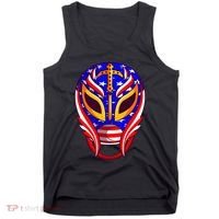 Mexican Wrestling Mask Tank Top thumb 0