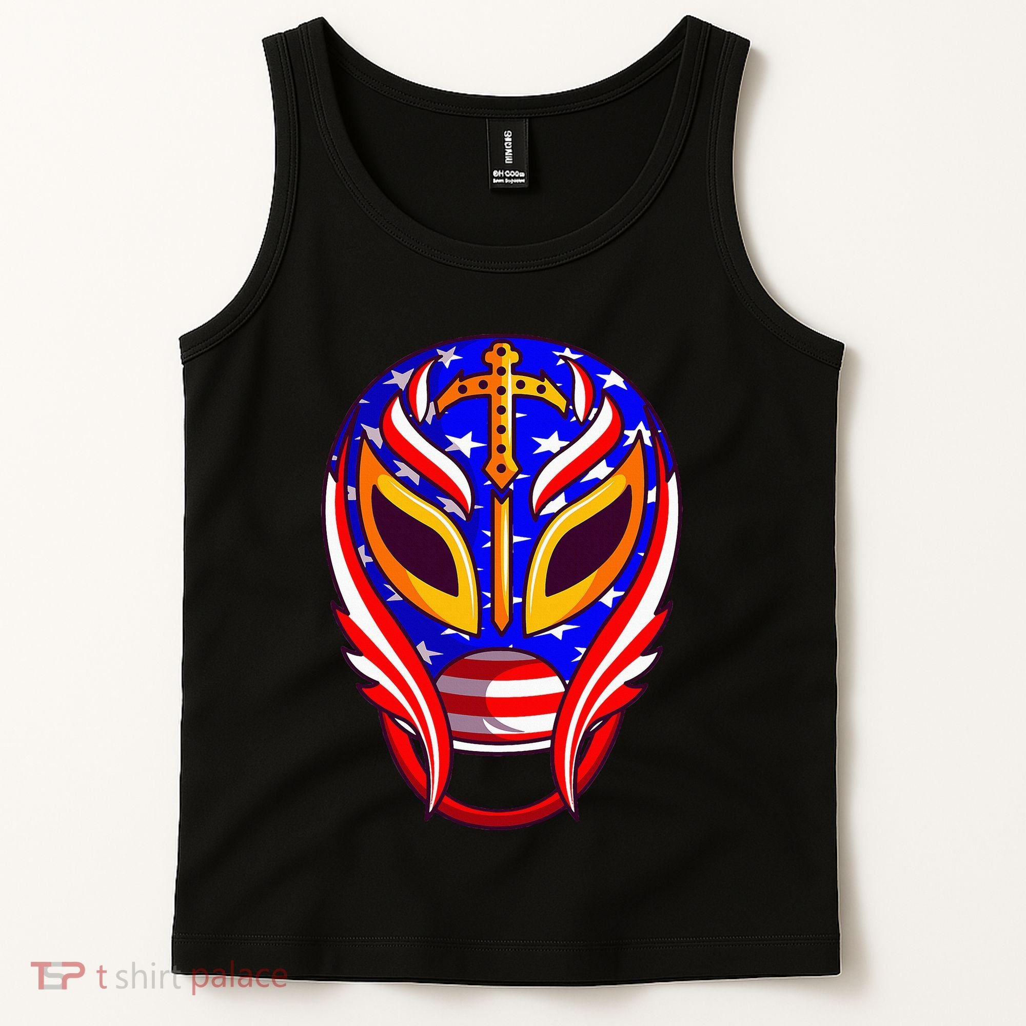Mexican Wrestling Mask Tank Top
