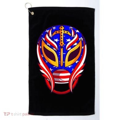 Mexican Wrestling Mask Golf Towel