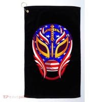 Mexican Wrestling Mask Golf Towel thumb 0