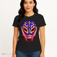 Mexican Wrestling Mask Women's T-Shirt thumb 4