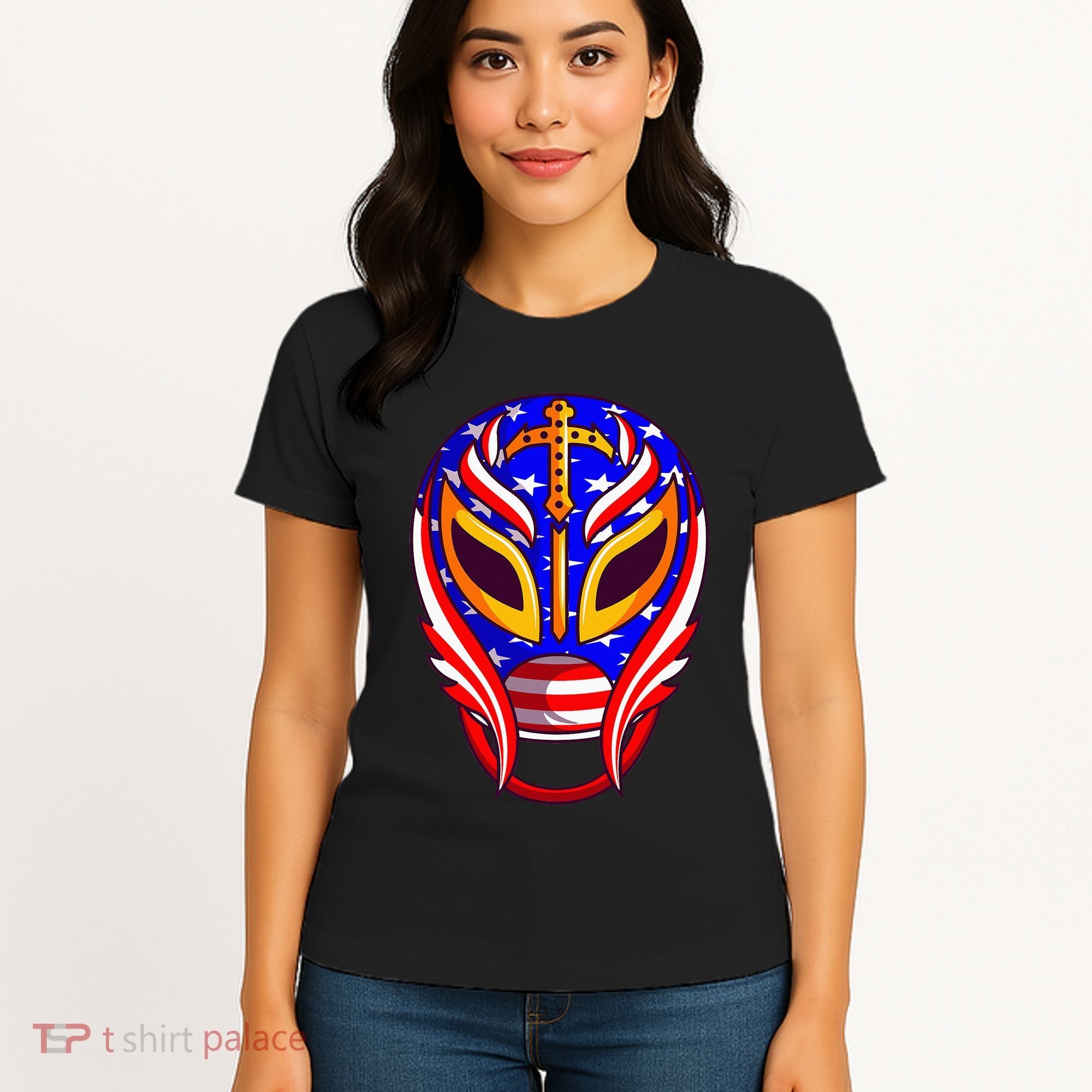 Mexican Wrestling Mask Women's T-Shirt