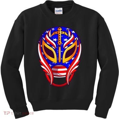 Mexican Wrestling Mask Kids Sweatshirt