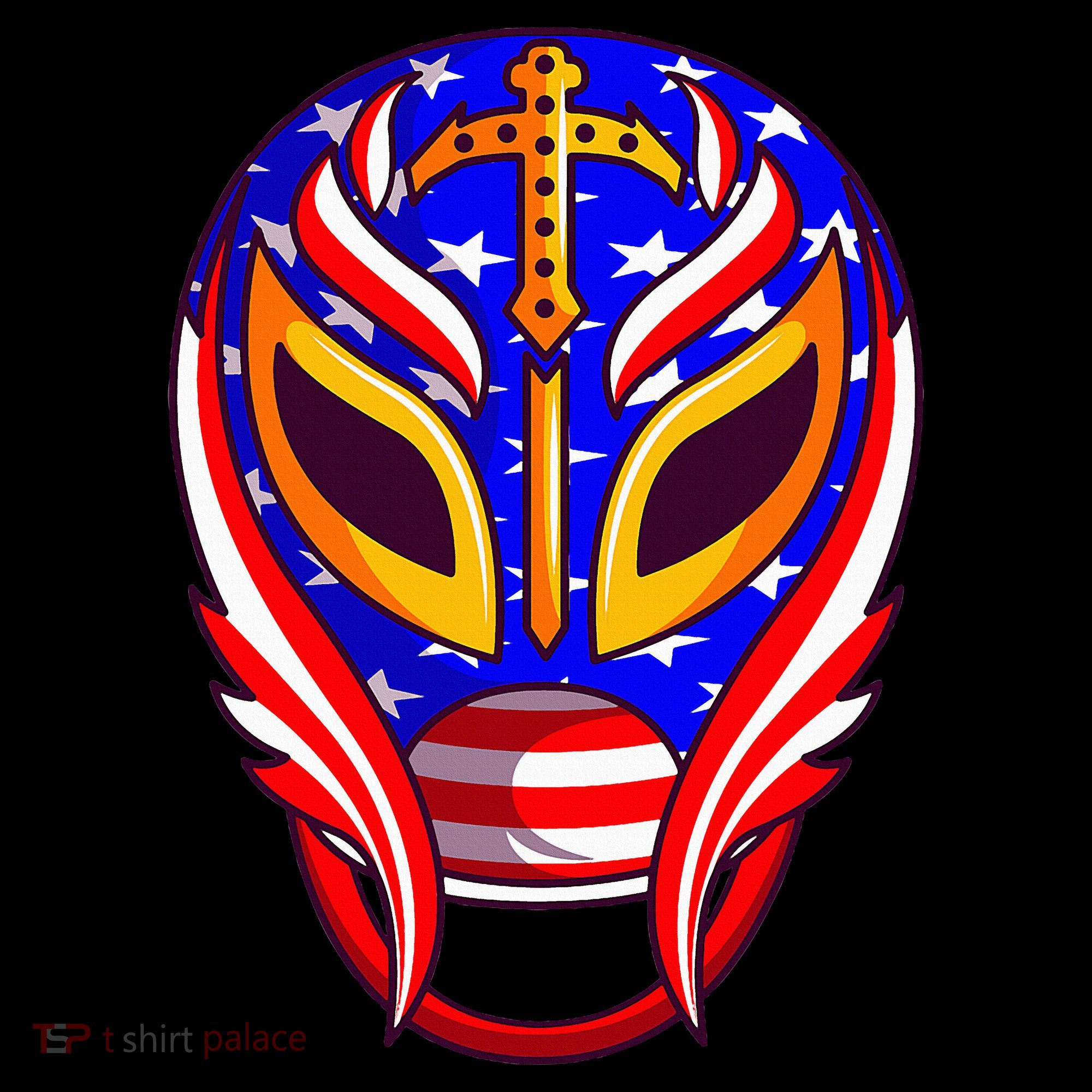 Mexican Wrestling Mask Kids Long Sleeve Shirt