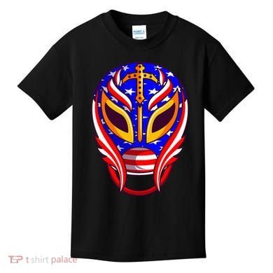 Mexican Wrestling Mask Kids T-Shirt