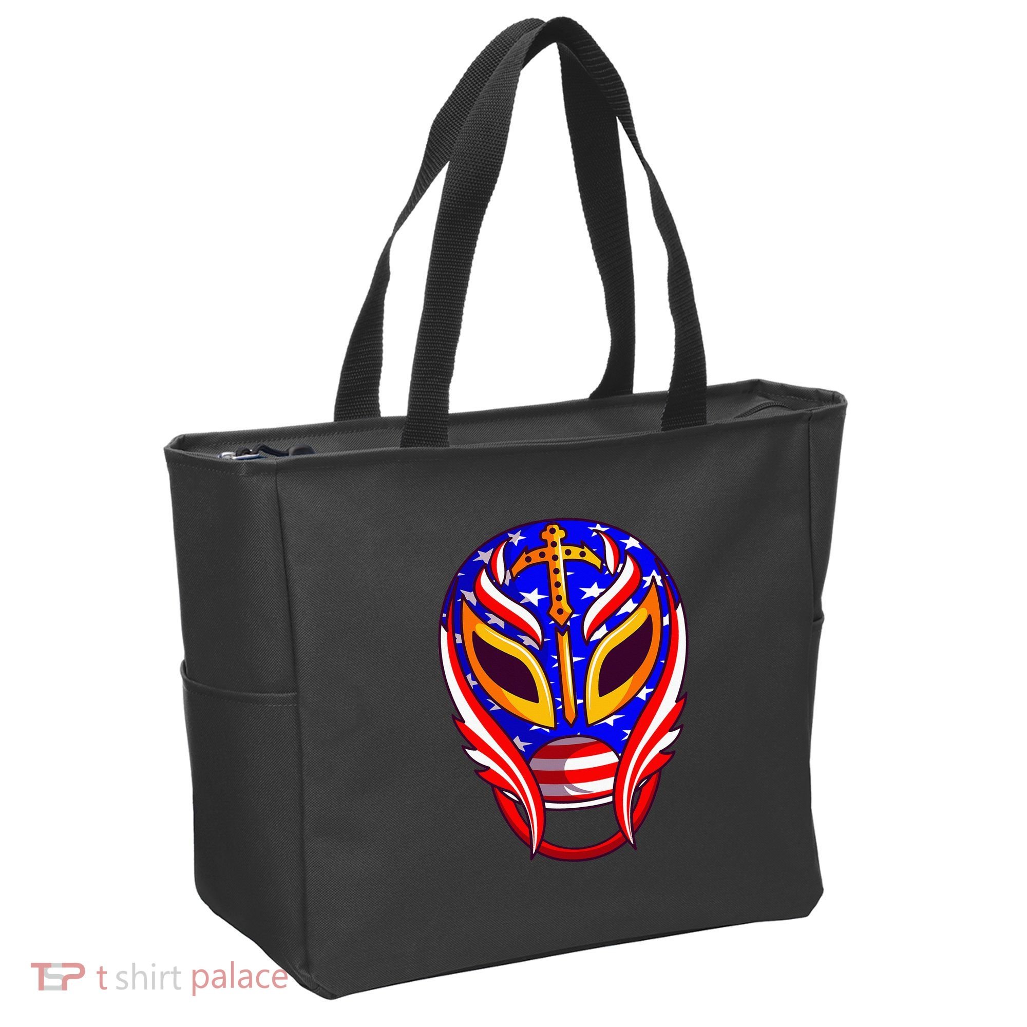 Mexican Wrestling Mask Tote Bag