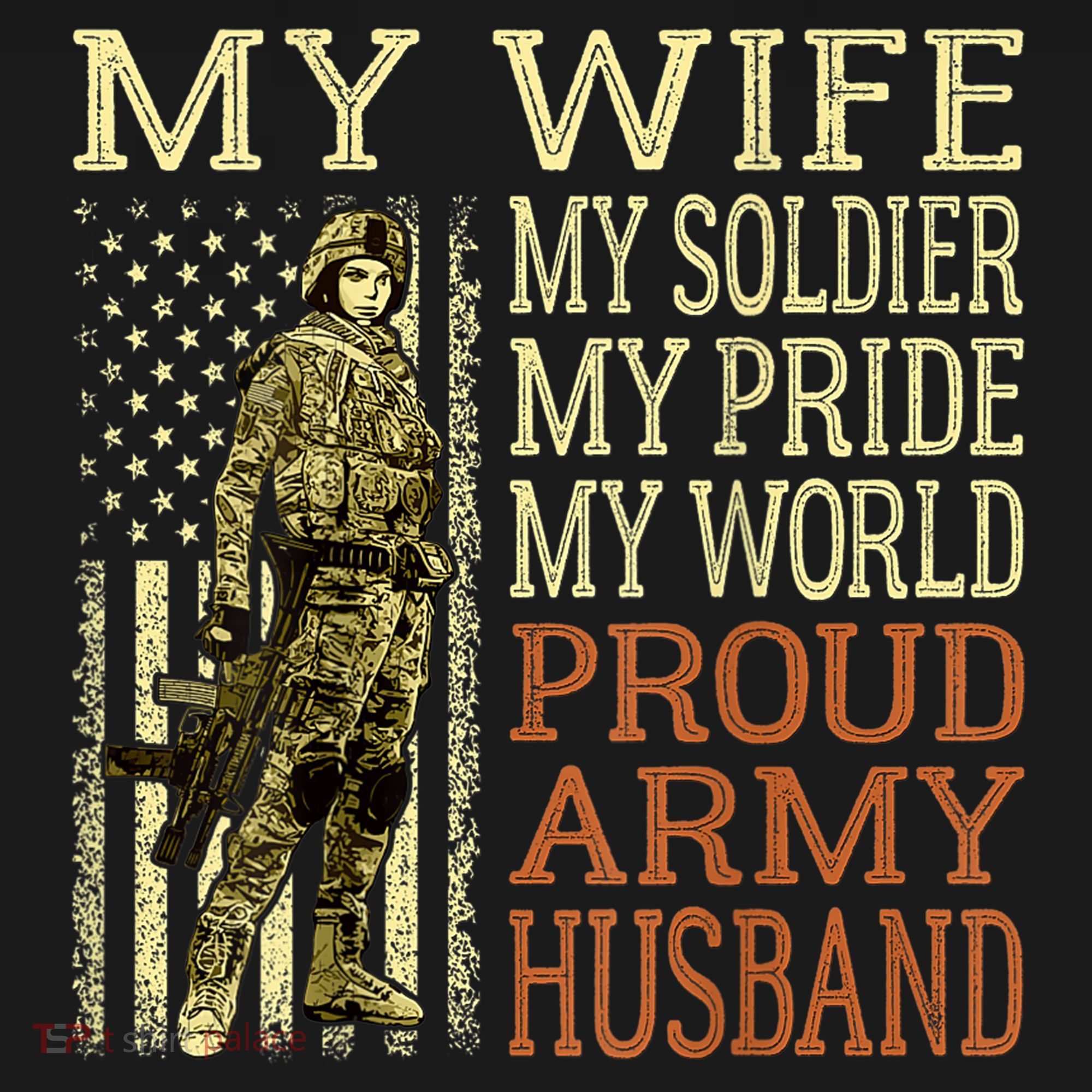 My Wife My Soldier Hero Funny Gift Proud Army Husband Military Spouse Women's Hoodie