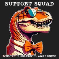 Ms Warrior Ms Support Squad Multiple Sclerosis Awareness Women's Sweatshirt thumb 2