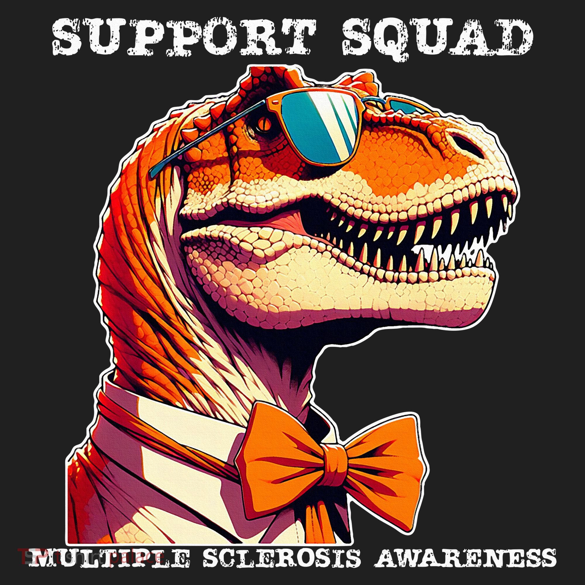 Ms Warrior Ms Support Squad Multiple Sclerosis Awareness Women's Sweatshirt