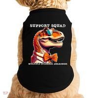 Ms Warrior Ms Support Squad Multiple Sclerosis Awareness Doggie Tank thumb 0