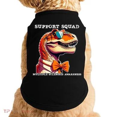Ms Warrior Ms Support Squad Multiple Sclerosis Awareness Doggie Tank