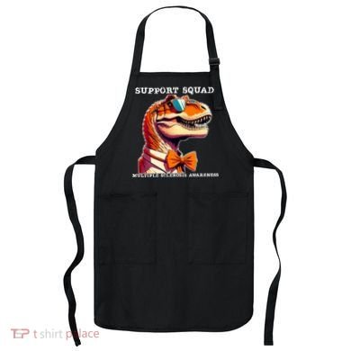 Ms Warrior Ms Support Squad Multiple Sclerosis Awareness Apron