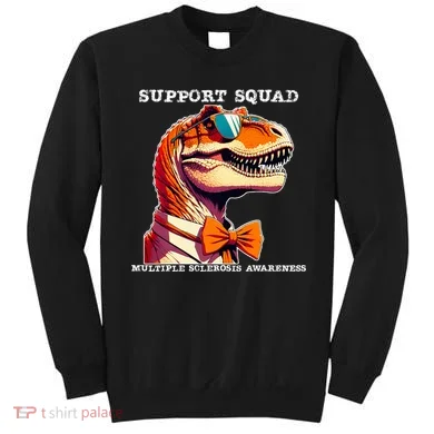 Ms Warrior Ms Support Squad Multiple Sclerosis Awareness Sweatshirt