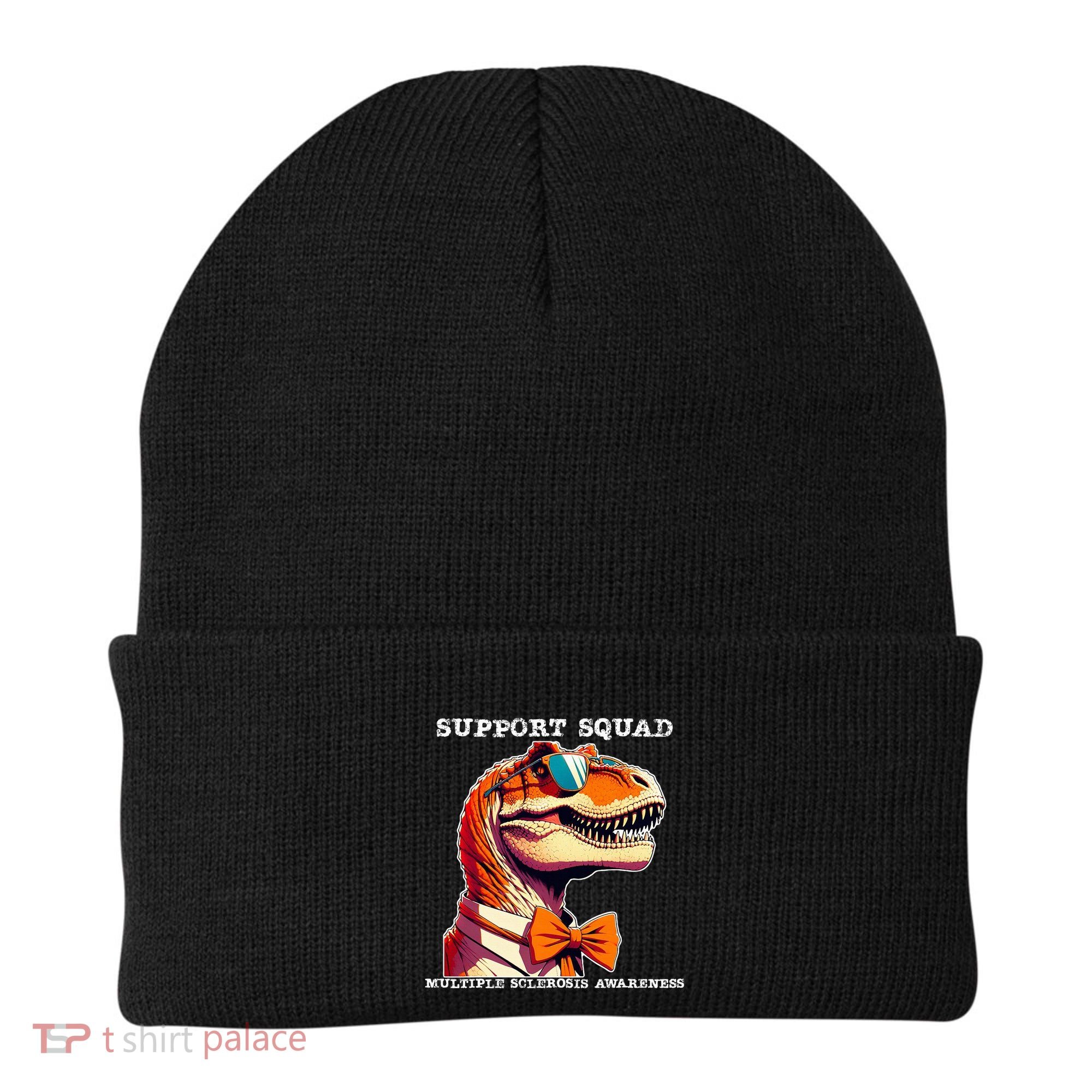 Ms Warrior Ms Support Squad Multiple Sclerosis Awareness Beanie
