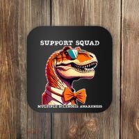 Ms Warrior Ms Support Squad Multiple Sclerosis Awareness Coaster thumb 0