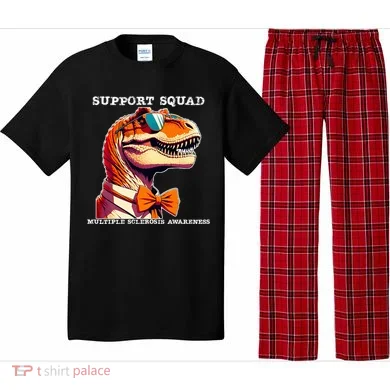 Ms Warrior Ms Support Squad Multiple Sclerosis Awareness Pajama Set