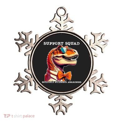 Ms Warrior Ms Support Squad Multiple Sclerosis Awareness Ornament
