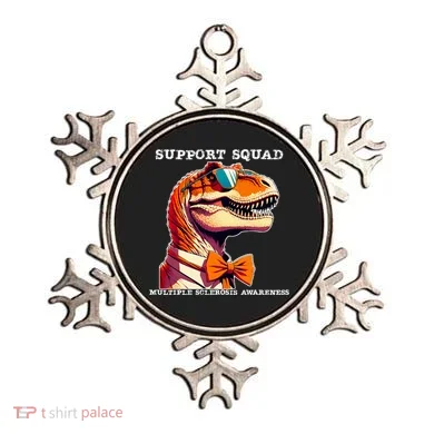 Ms Warrior Ms Support Squad Multiple Sclerosis Awareness Ornament