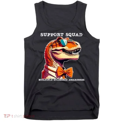 Ms Warrior Ms Support Squad Multiple Sclerosis Awareness Tank Top