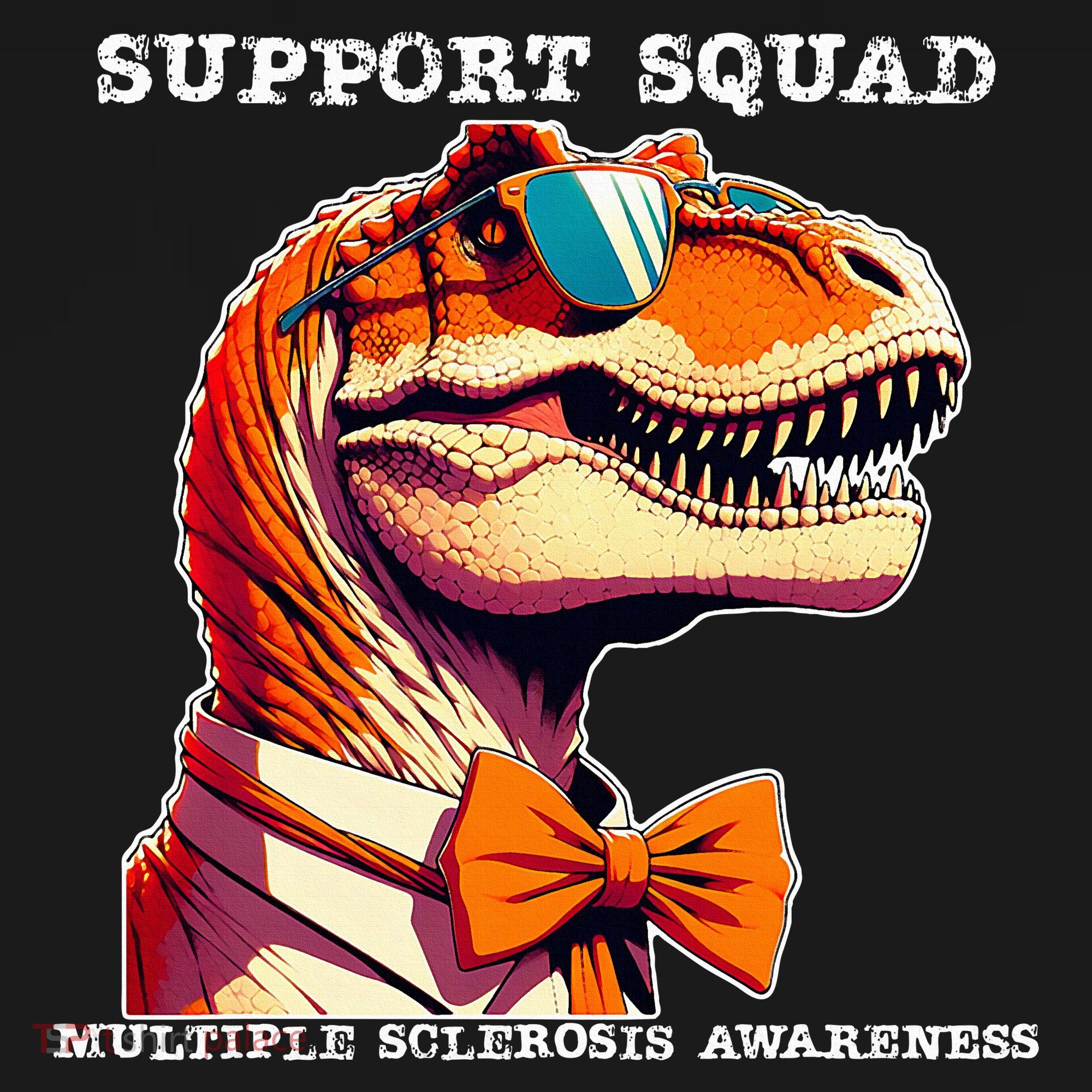 Ms Warrior Ms Support Squad Multiple Sclerosis Awareness Tank Top