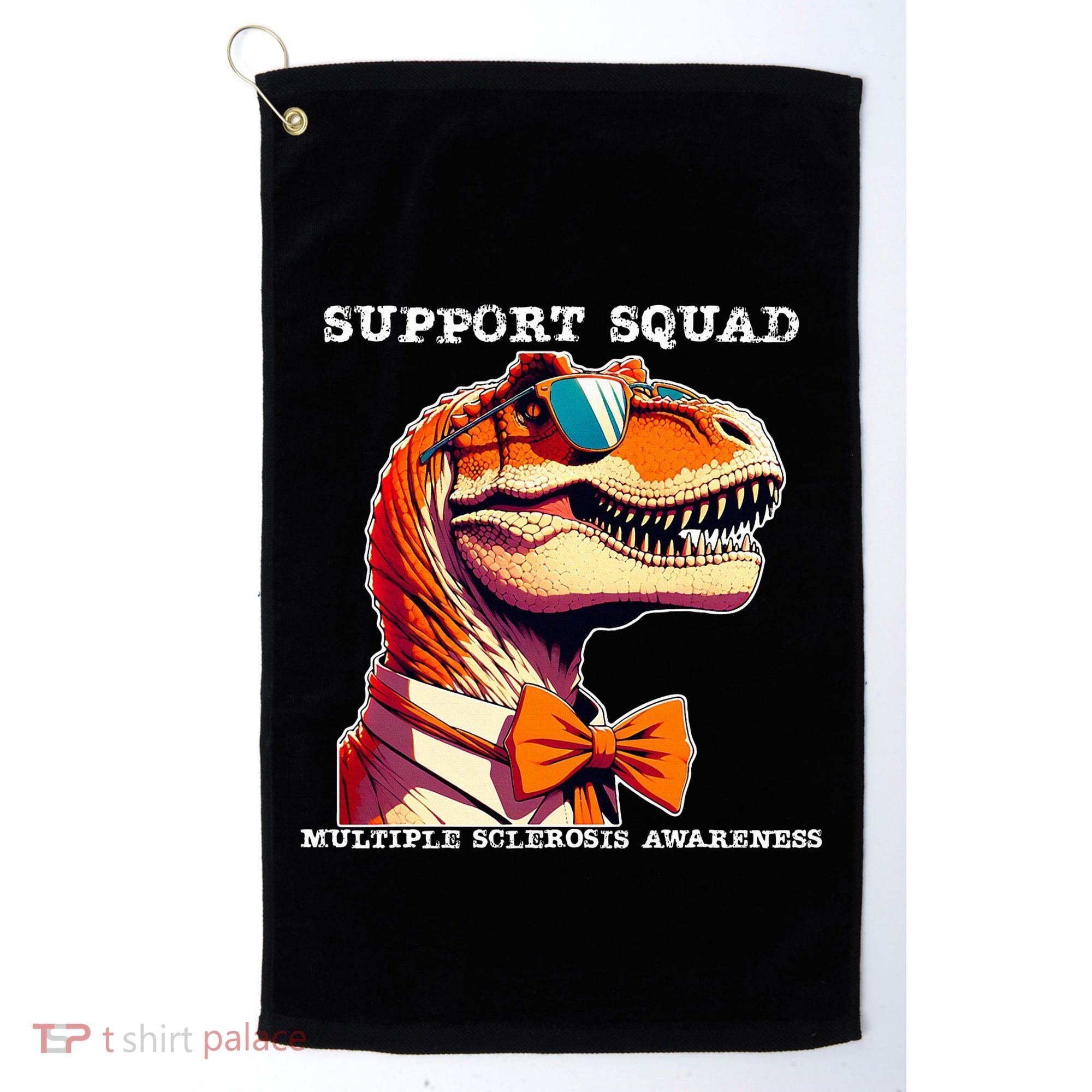 Ms Warrior Ms Support Squad Multiple Sclerosis Awareness Golf Towel