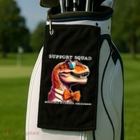 Ms Warrior Ms Support Squad Multiple Sclerosis Awareness Golf Towel thumb 2