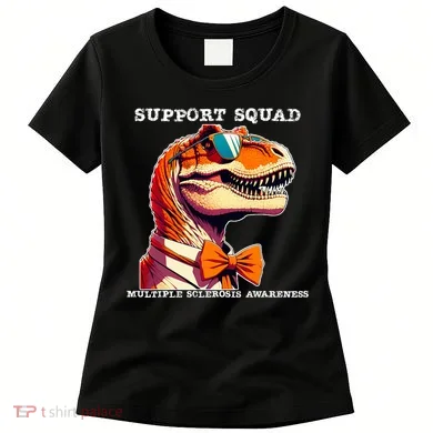 Ms Warrior Ms Support Squad Multiple Sclerosis Awareness Women's T-Shirt
