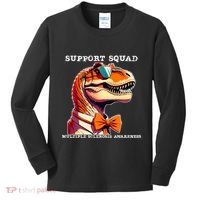Ms Warrior Ms Support Squad Multiple Sclerosis Awareness Kids Long Sleeve Shirt thumb 0