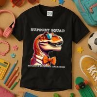Ms Warrior Ms Support Squad Multiple Sclerosis Awareness Kids T-Shirt thumb 3