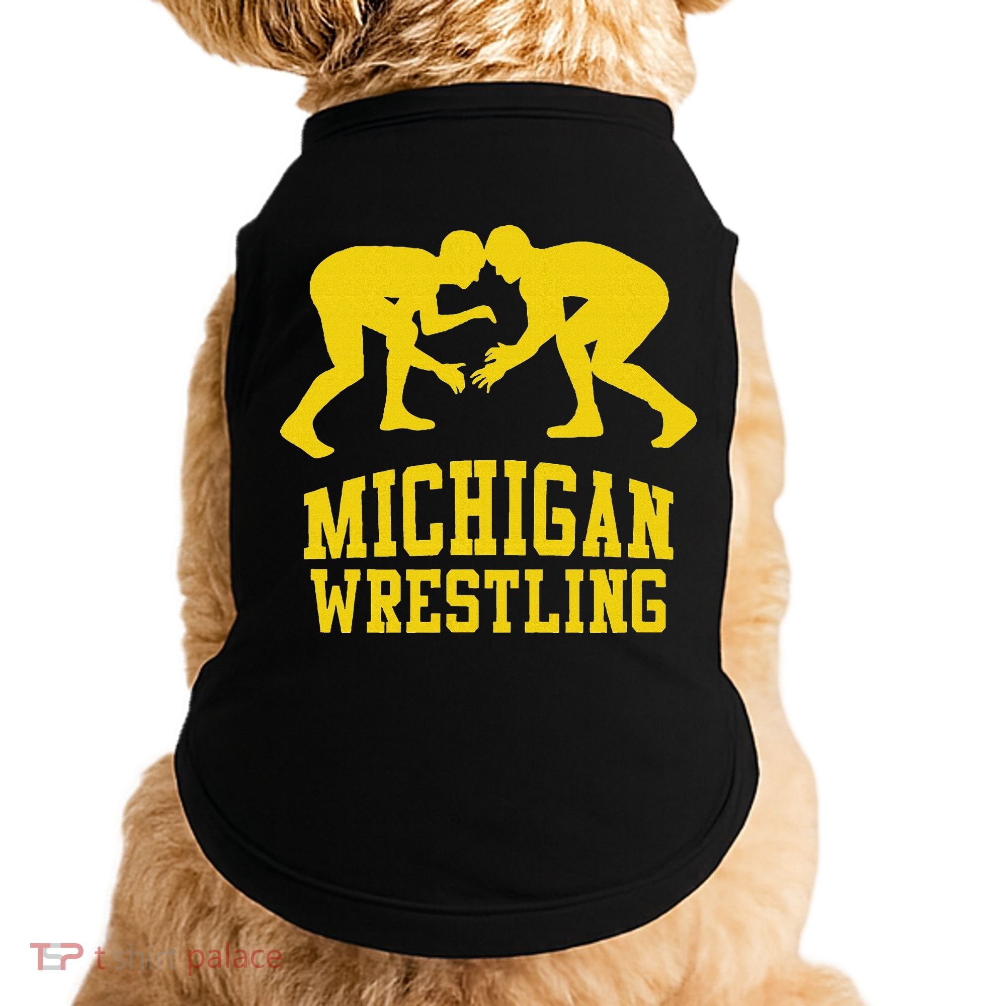 Michigan Wrestling Doggie Tank
