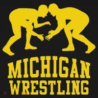 Michigan Wrestling Doggie Tank thumb 4