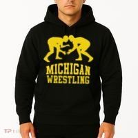 Michigan Wrestling Hoodie thumb 2