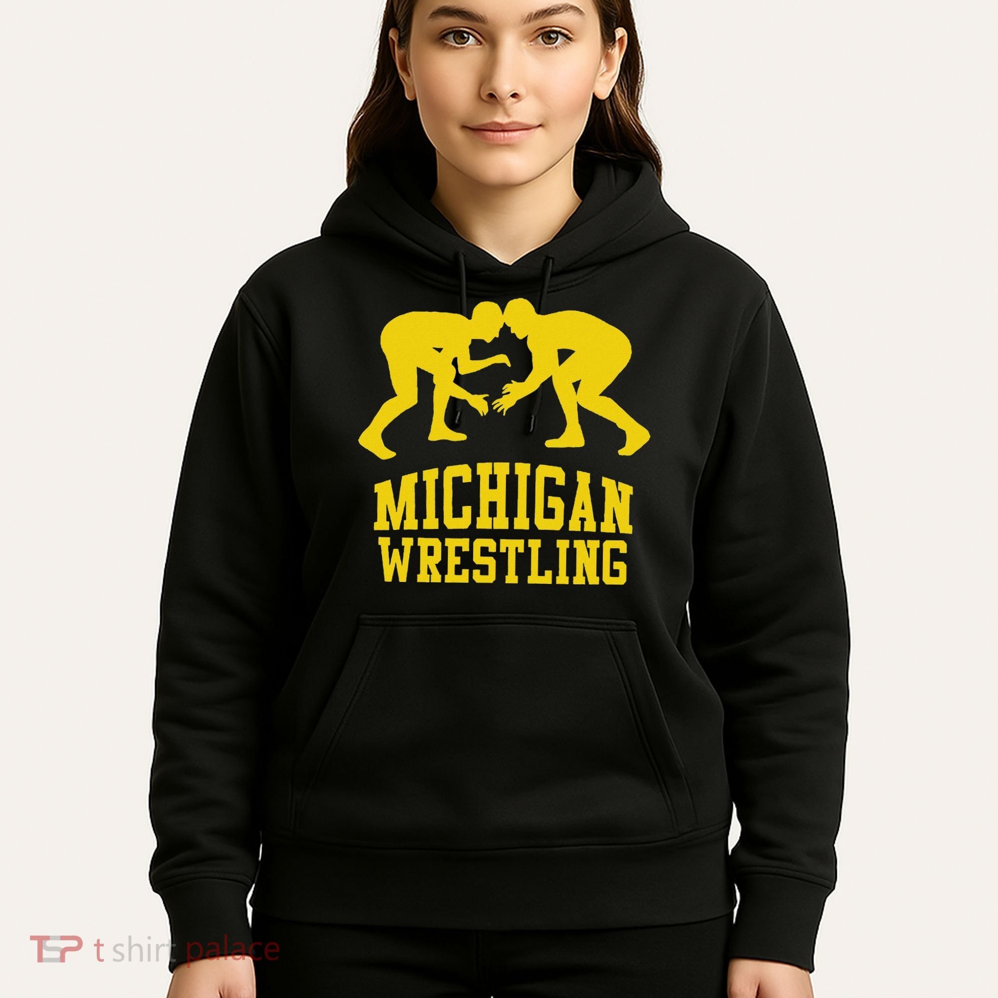 Michigan Wrestling Hoodie