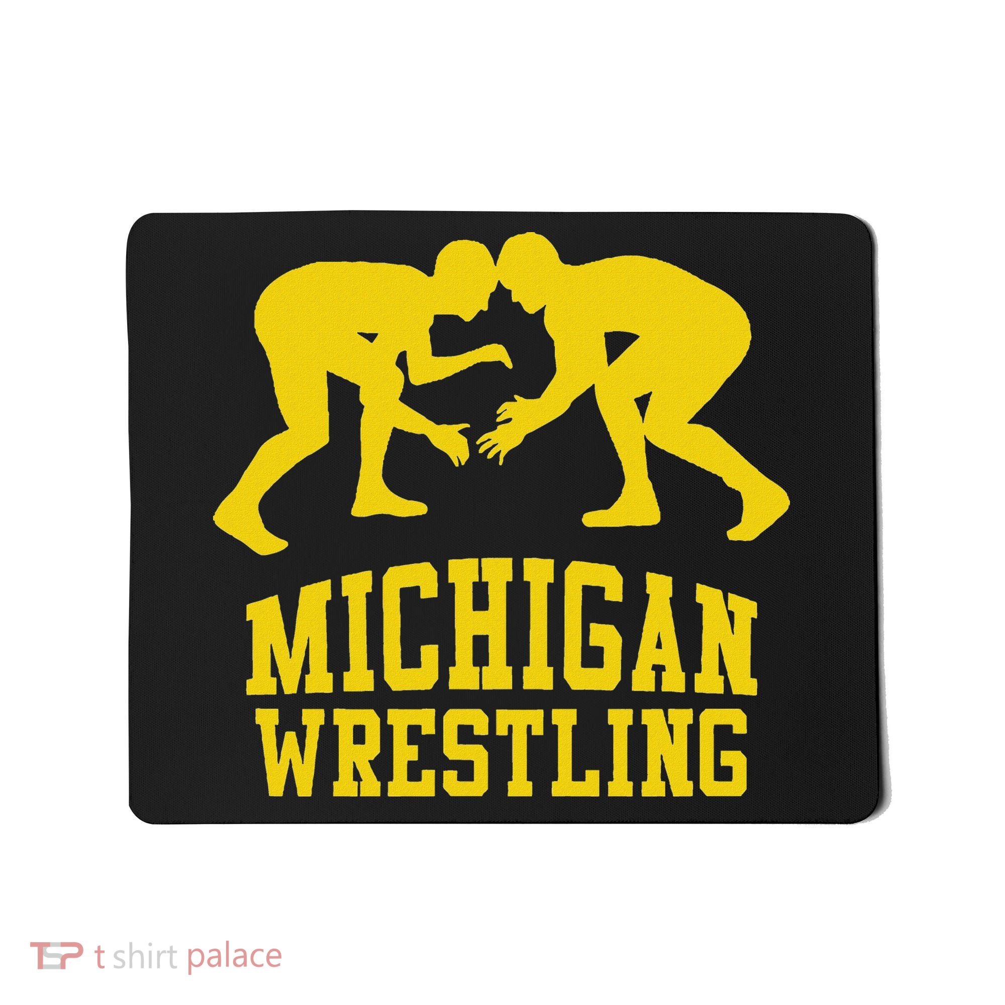 Michigan Wrestling Mousepad