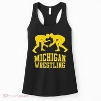 Michigan Wrestling Women's Tank Top thumb 0