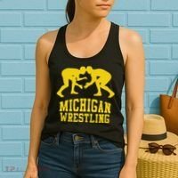 Michigan Wrestling Women's Tank Top thumb 2