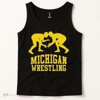 Michigan Wrestling Tank Top thumb 2