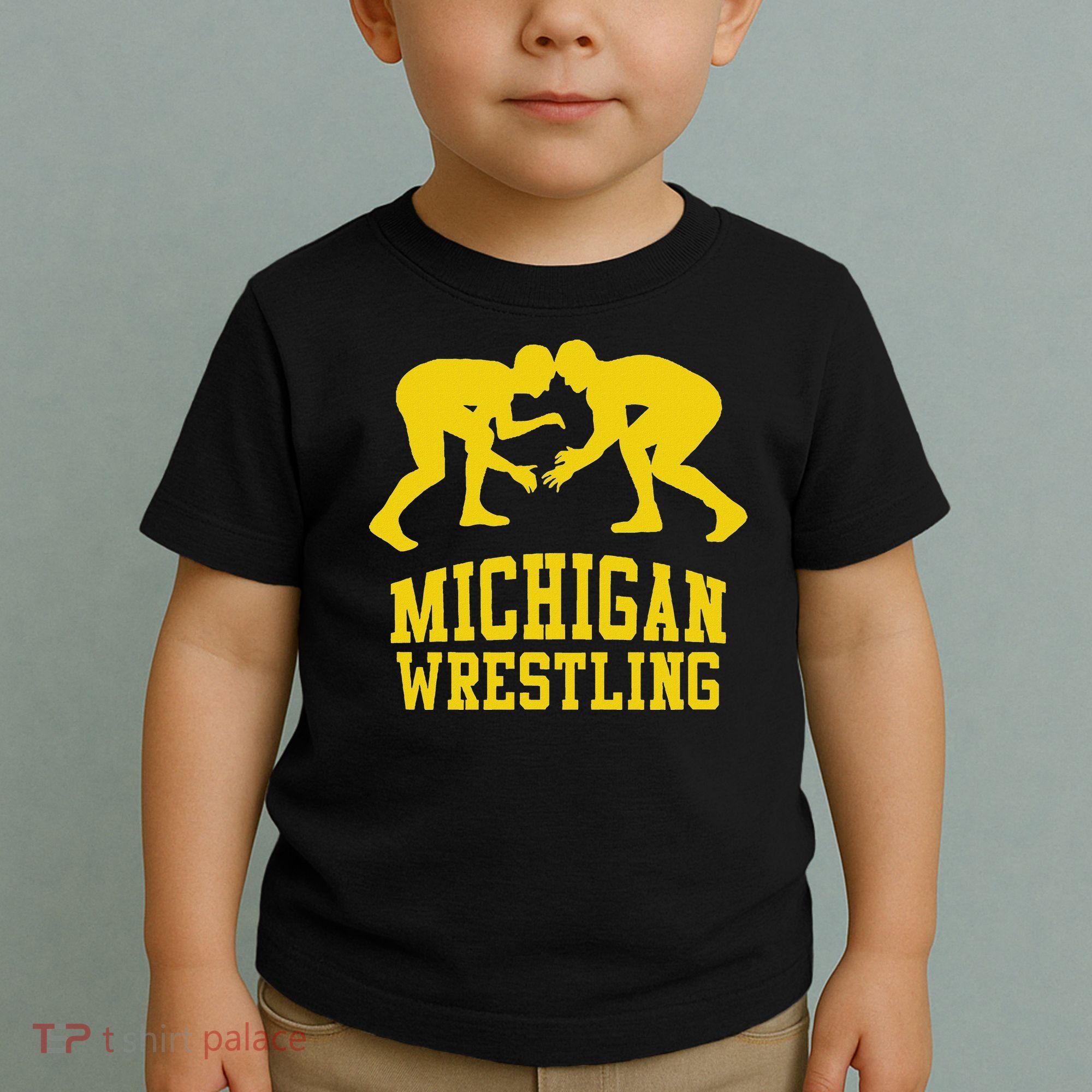 Michigan Wrestling Toddler T-Shirt