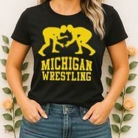Michigan Wrestling Women's T-Shirt thumb 2