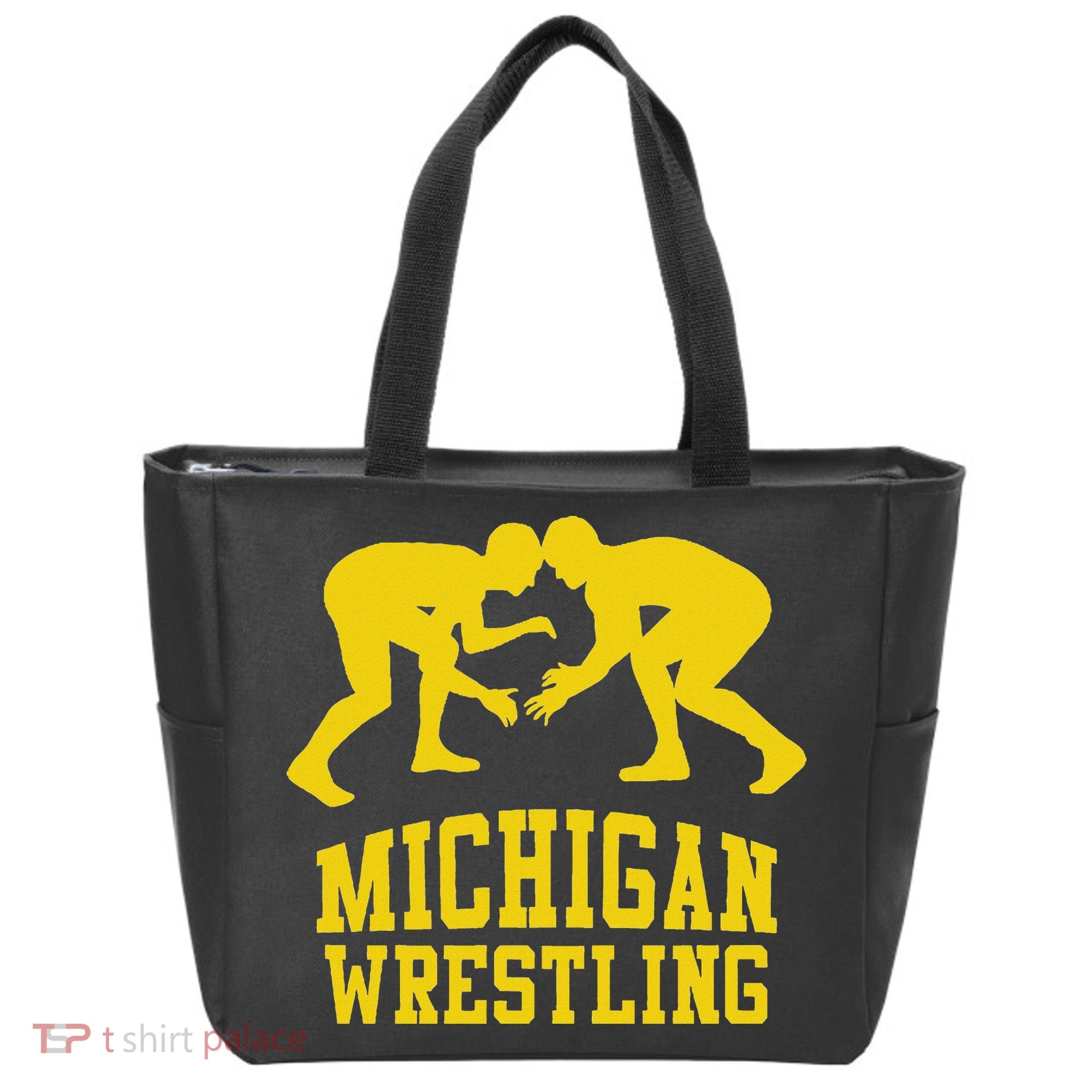 Michigan Wrestling Tote Bag