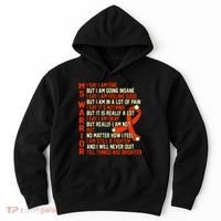 Ms Warrior Multiple Sclerosis Awareness Graphic Hoodie thumb 0