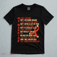 Ms Warrior Multiple Sclerosis Awareness Graphic T-Shirt thumb 5