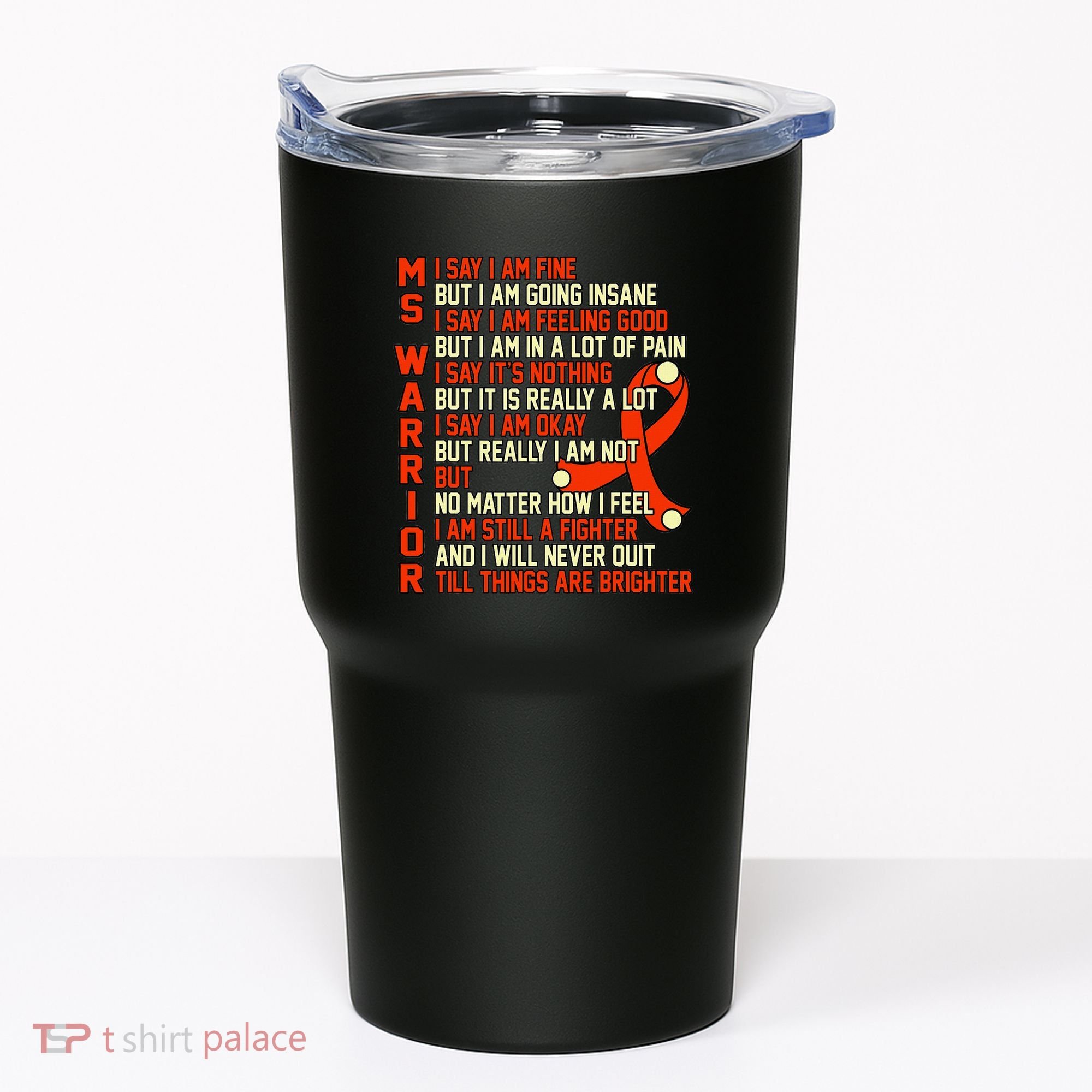 Ms Warrior Multiple Sclerosis Awareness Graphic Tumbler