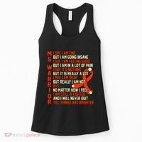 Ms Warrior Multiple Sclerosis Awareness Graphic Women's Tank Top thumb 0