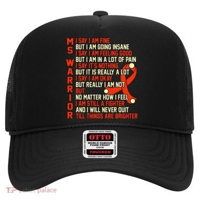 Ms Warrior Multiple Sclerosis Awareness Graphic Hat